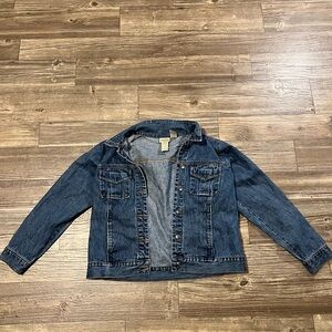 St. John's Bay Blue Jean Jacket Classic Denim Style